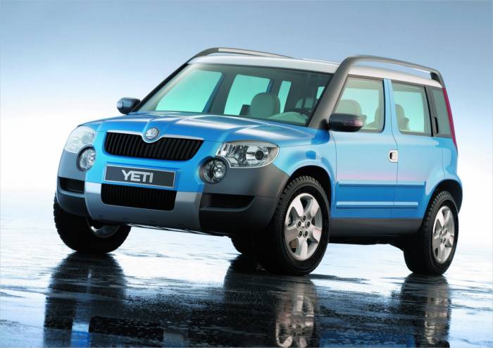 Skoda Yeti Concept (Галерея фото: Автомобили)