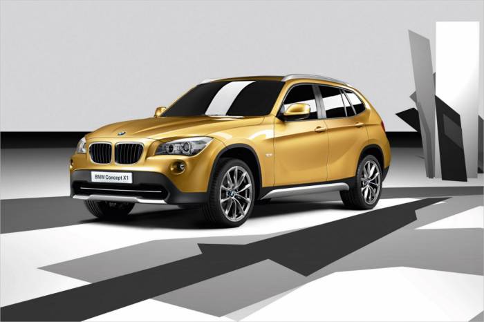 BMW X1 Concept (Галерея фото: Автомобили)