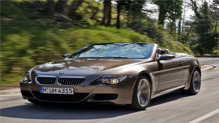 BMW M6 Convertible (Галерея фото: Автомобили)